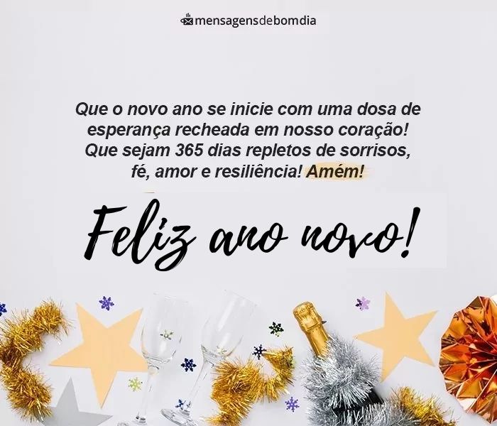 Mensagens de Feliz Ano Novo