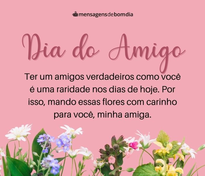 Feliz Dia do Amigo