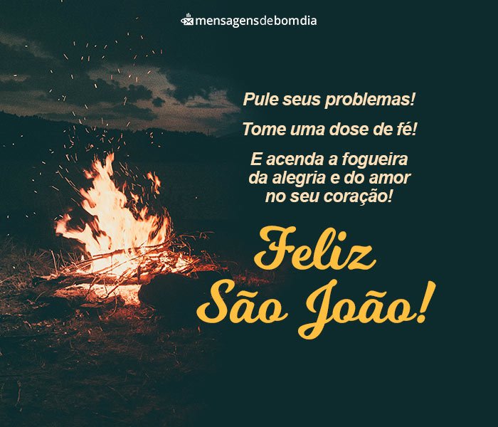 Mensagens de Feliz São João