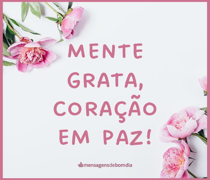 Bom dia Agradecendo a Deus