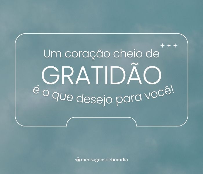 Bom dia Agradecendo a Deus