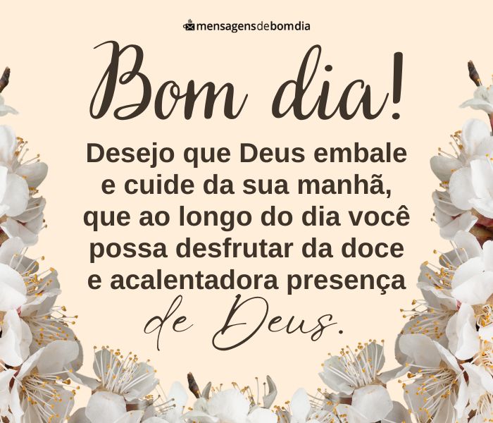 Frases de Bom Dia Abençoado por Deus