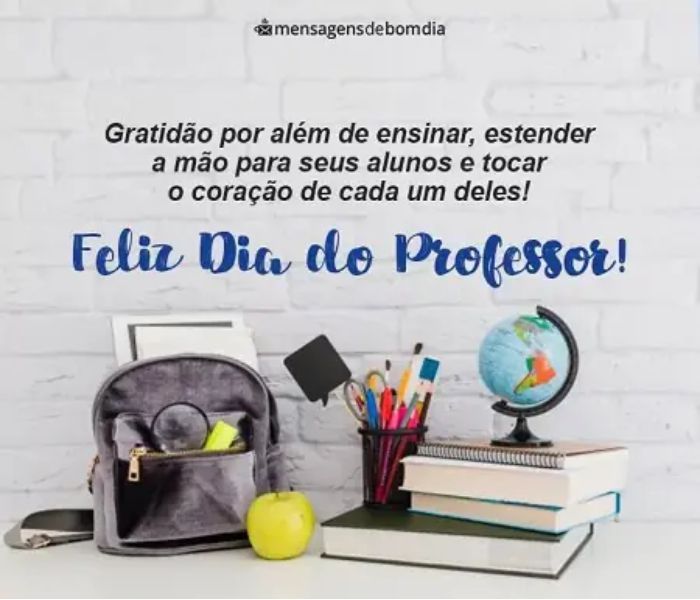 Feliz Dia do Professor