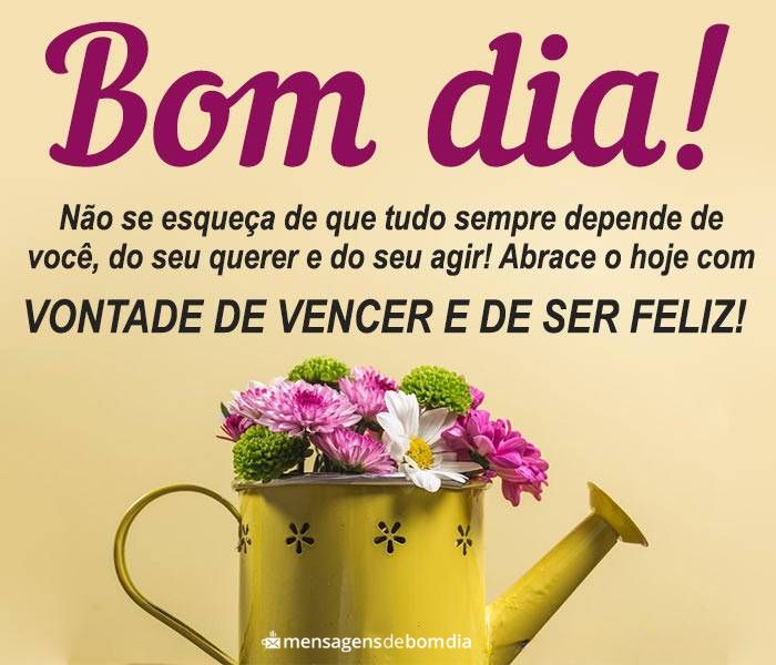 Bom dia com Motivação