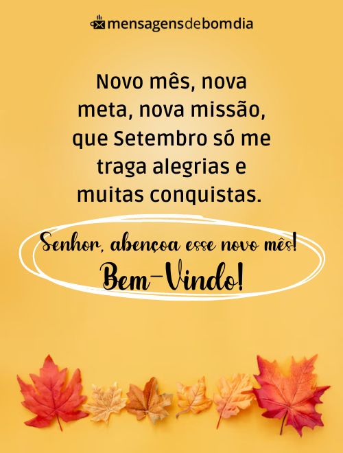 Seja Bem-vindo Setembro