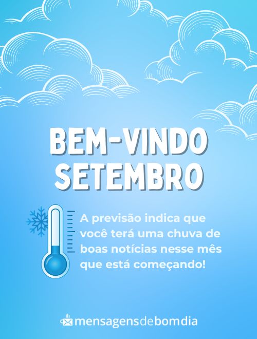 Seja Bem-vindo Setembro