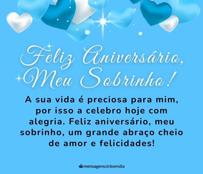 Mensagem de Aniversário para Sobrinho +30 Opções de Felicitação Fofas para Compartilhar