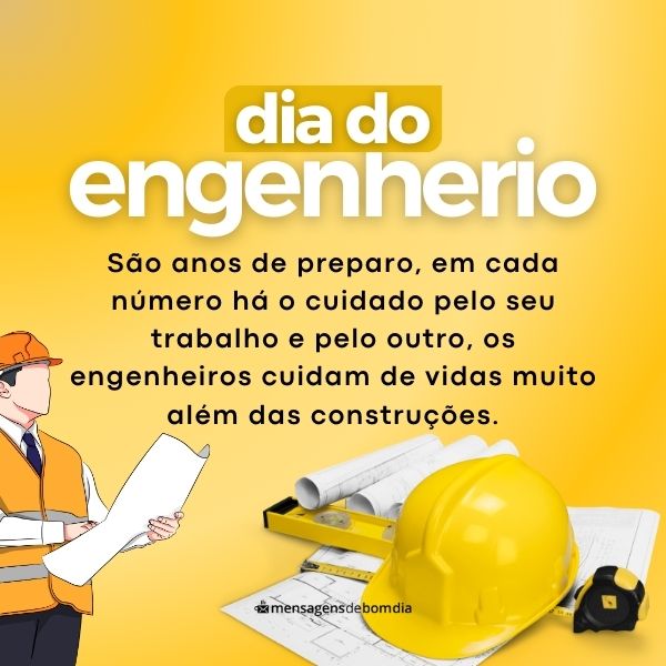 Mensagens para Dia do Engenheiro