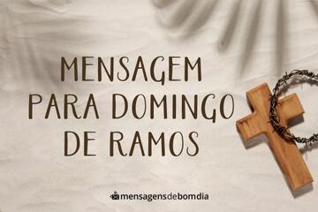 Imagem do post Mensagem Para Domingo de Ramos