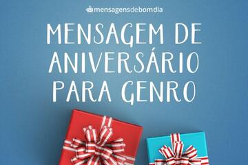 Imagem do post Mensagem de Aniversário para Genro