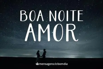 Imagem do post relacionado: Boa Noite Amor