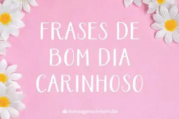 Imagem do post relacionado: Frases de Bom Dia Carinhoso