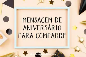 Imagem do post relacionado: Mensagem de Aniversário para Compadre